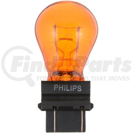 Phillips Industries 4157NALLB2 Turn Signal Light Bulb - 12.8/14V, 28.5/7.5 Watts, Amber, Push Type