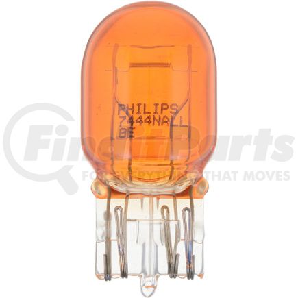 Phillips Industries 7444NALLB2 Turn Signal Light Bulb - 13.5V, 24.98 Watts, Amber, Push Type