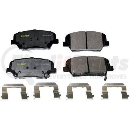 Monroe CX1432 Total Solution Ceramic Brake Pads