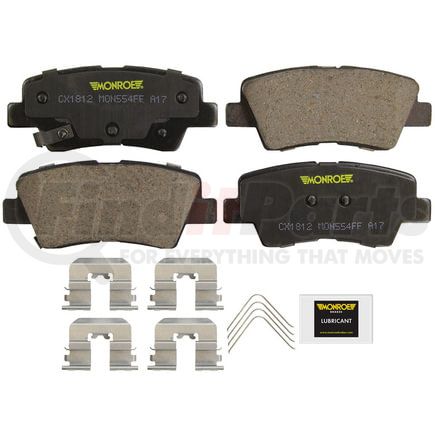 Monroe CX1812 Total Solution Ceramic Brake Pads