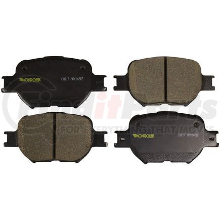 Monroe CX817 Total Solution Ceramic Brake Pads