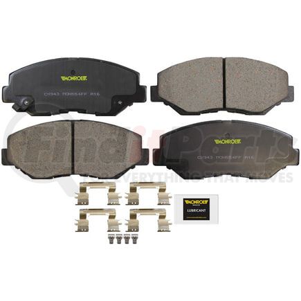 Monroe CX943 Total Solution Ceramic Brake Pads