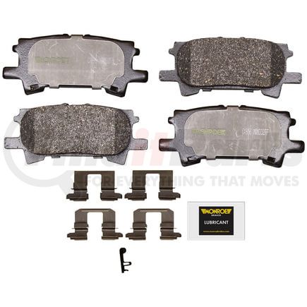 Monroe CX996 Total Solution Ceramic Brake Pads