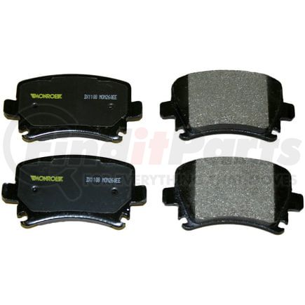 Monroe DX1108 Total Solution Semi-Metallic Brake Pads