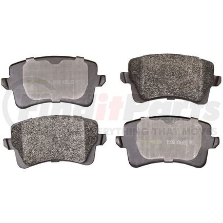 Monroe DX1386 Total Solution Semi-Metallic Brake Pads