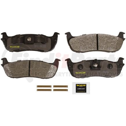 Monroe DX711 Total Solution Semi-Metallic Brake Pads