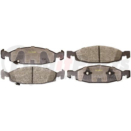 Monroe DX790 Total Solution Semi-Metallic Brake Pads