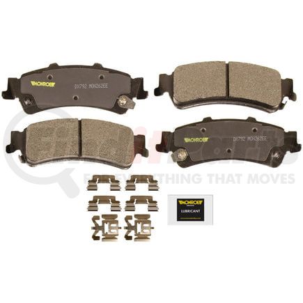 Monroe DX792 Total Solution Semi-Metallic Brake Pads