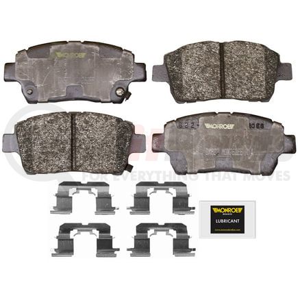 Monroe DX822 Total Solution Semi-Metallic Brake Pads