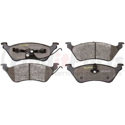 Monroe DX858 Total Solution Semi-Metallic Brake Pads