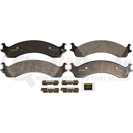 Monroe DX859 Total Solution Semi-Metallic Brake Pads