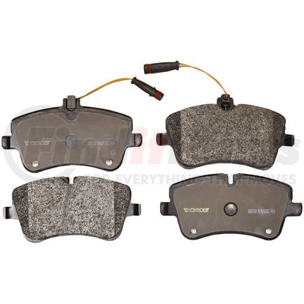 Monroe DX872A Total Solution Semi-Metallic Brake Pads