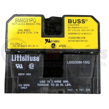 Littelfuse L60030M-1SQ FUSE HOLDER 30A