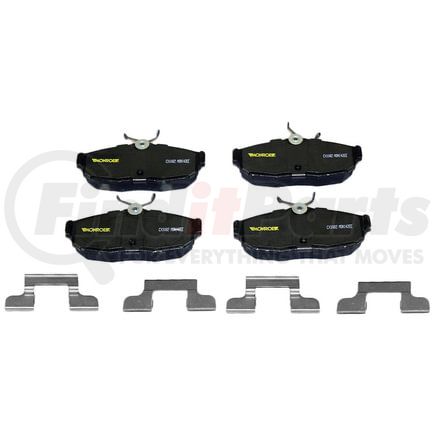 Monroe CX1082 Total Solution Ceramic Brake Pads
