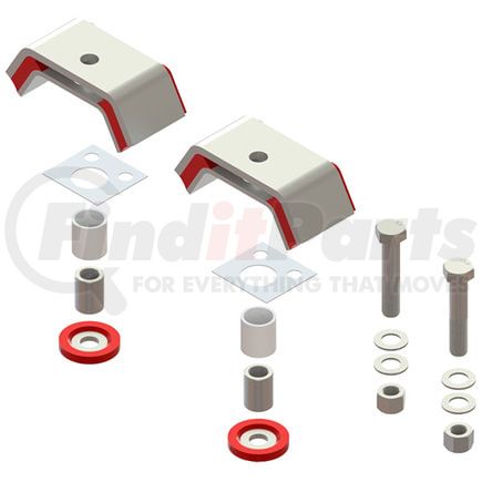 ATRO KT59-62005-HT Motor Mount Kit w/Hardware, Rear (High Temp)