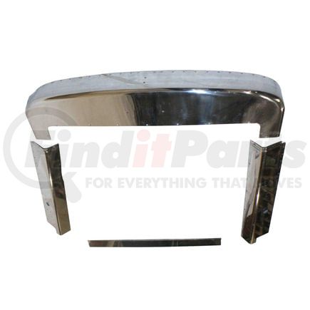 World American WA128-0382 Hood Grille Surround, Stainless Steel