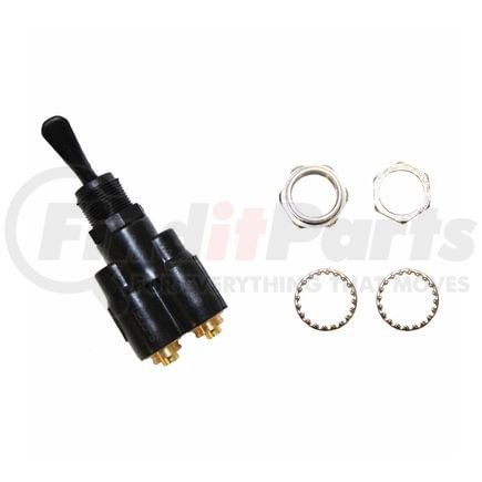 World American WA13132022E Air Brake Toggle Control Valve, 2 Ports