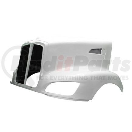 World American WA18-9001 Hood Assembly, SBA, Fiberglass, 60in Centerline