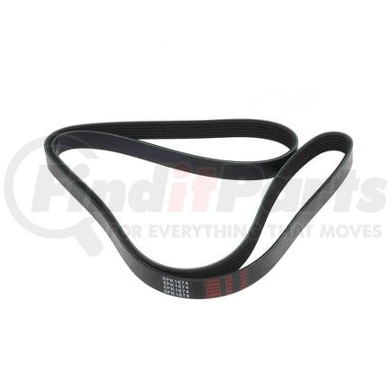 World American WA912-03-2040 V-Belts, 65.84" Length, 0.84" Top Width, 6 Ribs, 66.45" Circumference