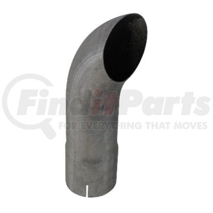 World American WA912-09-4495 Exhaust Extension Pipe, Steel, 3.5 in. OD, 13.95 in. Length