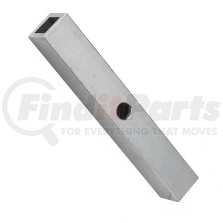 World American WA912-11-5000 Truck Side Step Bracket, Aluminum, 126 mm. L x 19.05 mm. W x 19.05 mm. H, 9 mm. Hole