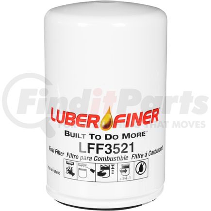 Luber-Finer LFF3521 Luberfiner LFF3521 3" Spin-on Fuel Filter