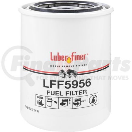 Luber-Finer LFF5956 Luberfiner LFF5956 4" Spin-on Fuel Filter