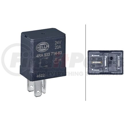 HELLA 933714631 Accessory Power Relay