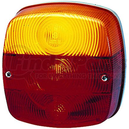 HELLA 002578701 2578 Red/Amber Stop/Turn/Tail/License Plate Lamp