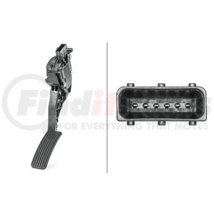 HELLA 009765721 Accelerator Pedal Sensor 6PV