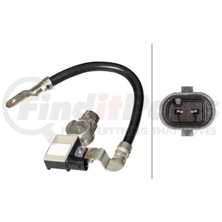 HELLA 010840911 Sensor, battery management;HELLA;12V;Bolted;217mm;