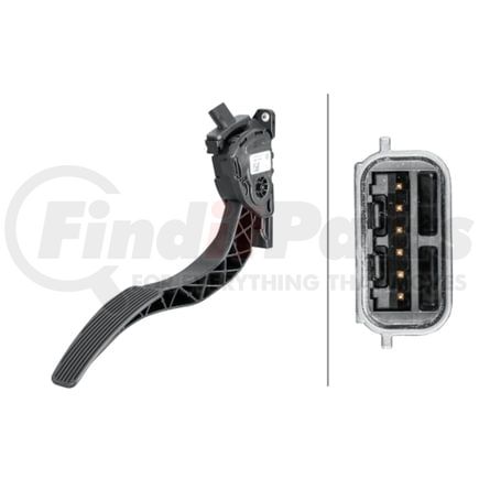 HELLA 933966681 Accelerator Pedal Sensor