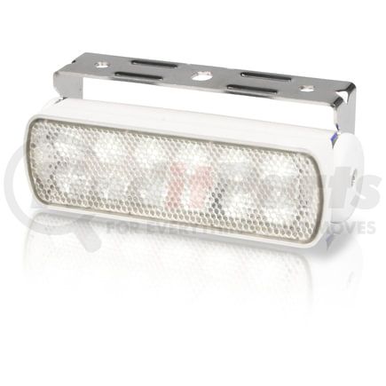 HELLA 980670311 LED Dome Light - Sea Hawk, 9-33V DC, White Housing, 200 Lumen, IP67, Bracket Mount