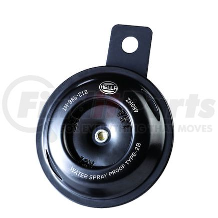 HELLA 012588061 Horn BL Black Disc HT Motorcycle 12V Universal