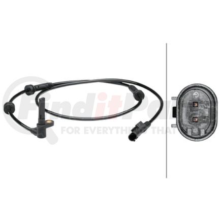 HELLA 012679131 Sensor, wheel speed - 2-pin connector - Front - Total Length1130mm