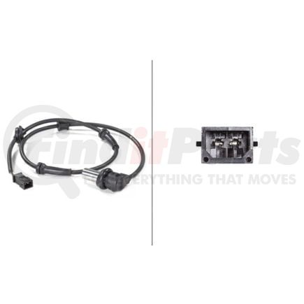 HELLA 012806151 Capteur, vitesse de roue