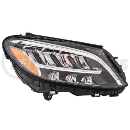 HELLA 013063561 Headlight - Right Side, LED, with LED Indicator, for Mercedes-Benz, SAE