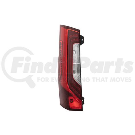 HELLA 013253231 Tail Light Assembly - 12V, Left, with Rear Fog Light, PY21W, Hybrid Technology, Mercedes-Benz