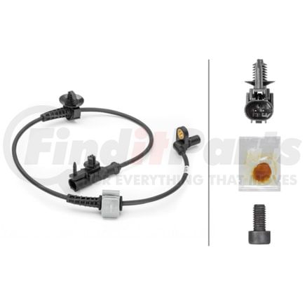 HELLA 230040421 ABS Wheel Speed Sensor