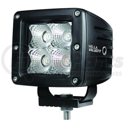 HELLA 357204031 HVF CUBE 4LED Off Road SNGL PED FLD MV