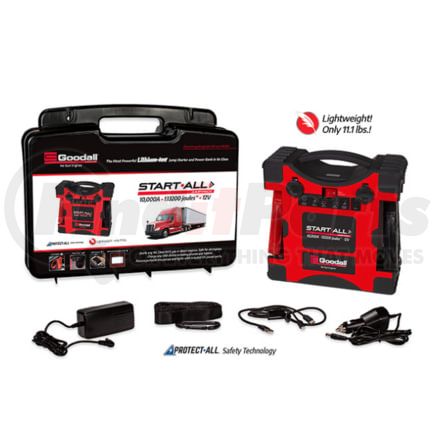 Vanair JP-12-10000 Goodall Vanair Hand Carry Jump Starter - 10000A, 12V Booster