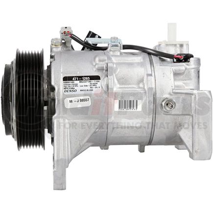 Denso 471-1265 REMAN COMPRESSOR W/ CLUTCH