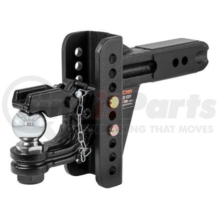 CURT Manufacturing 45908 Adjustable Channel Mount with 2-5/16in. Ball/Pintle (2-1/2in. Shank; 20;000 lbs.