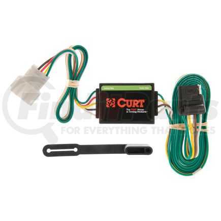 CURT Manufacturing 55106 Custom 4-Flat; Select Honda CR-V; OEM Tow Package Required