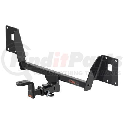 CURT Manufacturing 115643 Class 1 Hitch; 1-1/4in. Ball Mount; Select Volkswagen Golf R (Concealed Main Bod