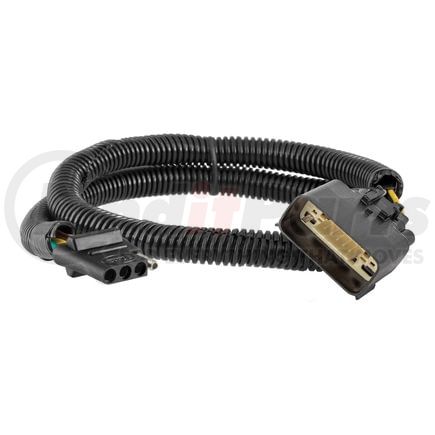 CURT Manufacturing 56532 Custom Wiring Harness; 4-Way Flat Output; Select Tesla Model Y