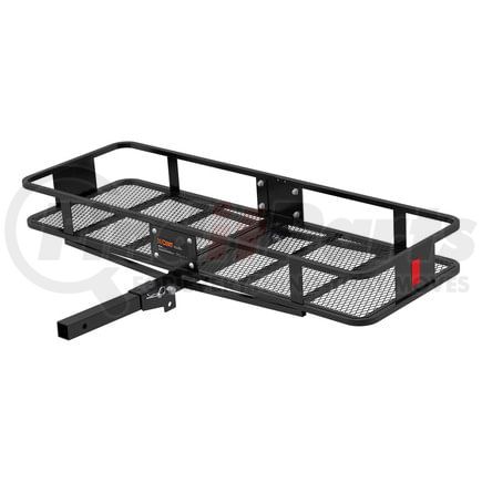 CURT Manufacturing 18151 60in. x 20in. Black Steel Basket Cargo Carrier (Folding 2in. Shank; 500 lbs.)