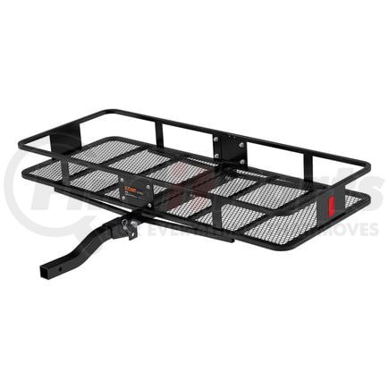 CURT Manufacturing 18153 60in. x 24in. Black Steel Basket Cargo Carrier (Folding 2in. Shank; 500 lbs.)