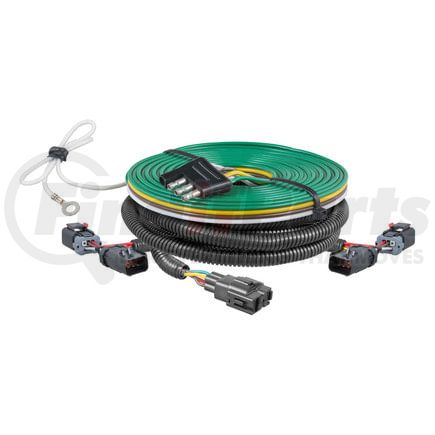 CURT Manufacturing 58917 Custom Towed-Vehicle RV Wiring Harness; Select Jeep Liberty