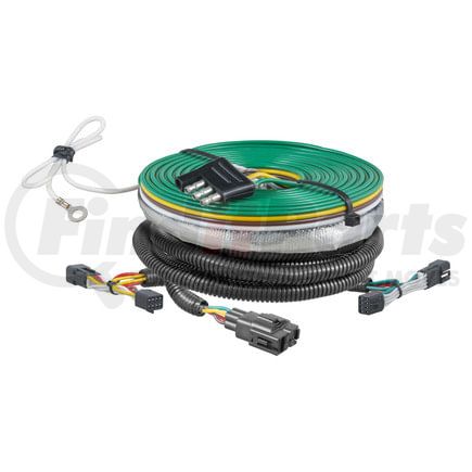 CURT Manufacturing 58933 Custom Towed-Vehicle RV Wiring; Select Chevrolet Captiva Sport; Saturn Vue